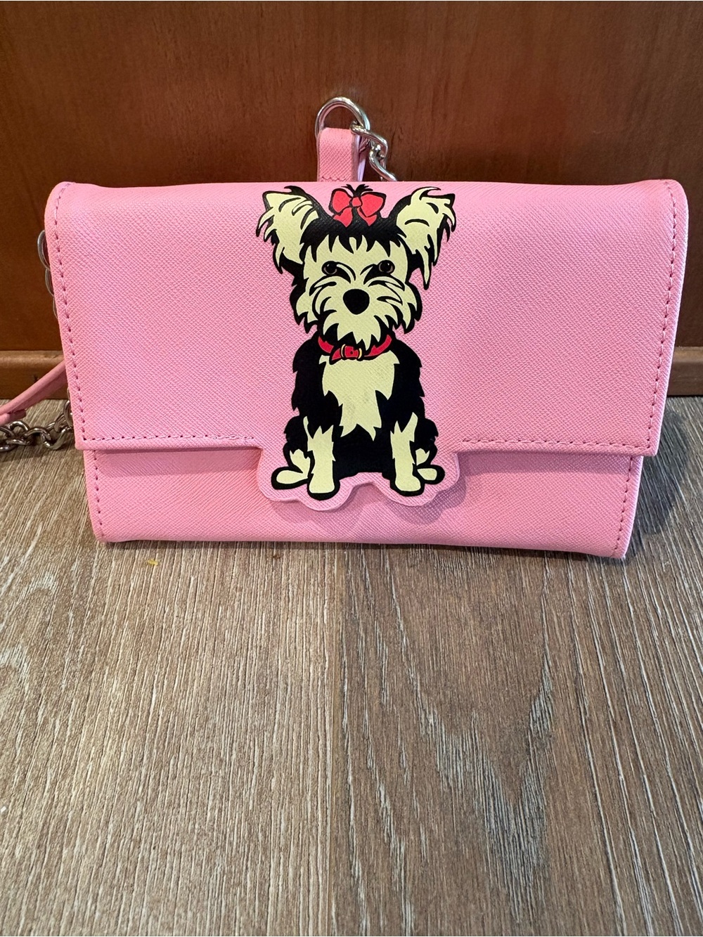 Marc Tetro Pink Yorkie Crossbody Bag Great used condition!